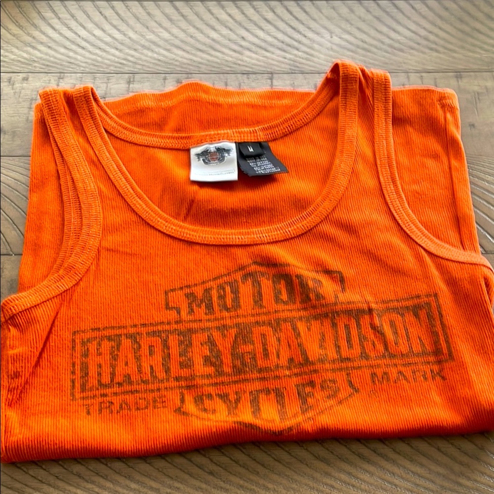 Harley-Davidson Kids Orange Tank Top